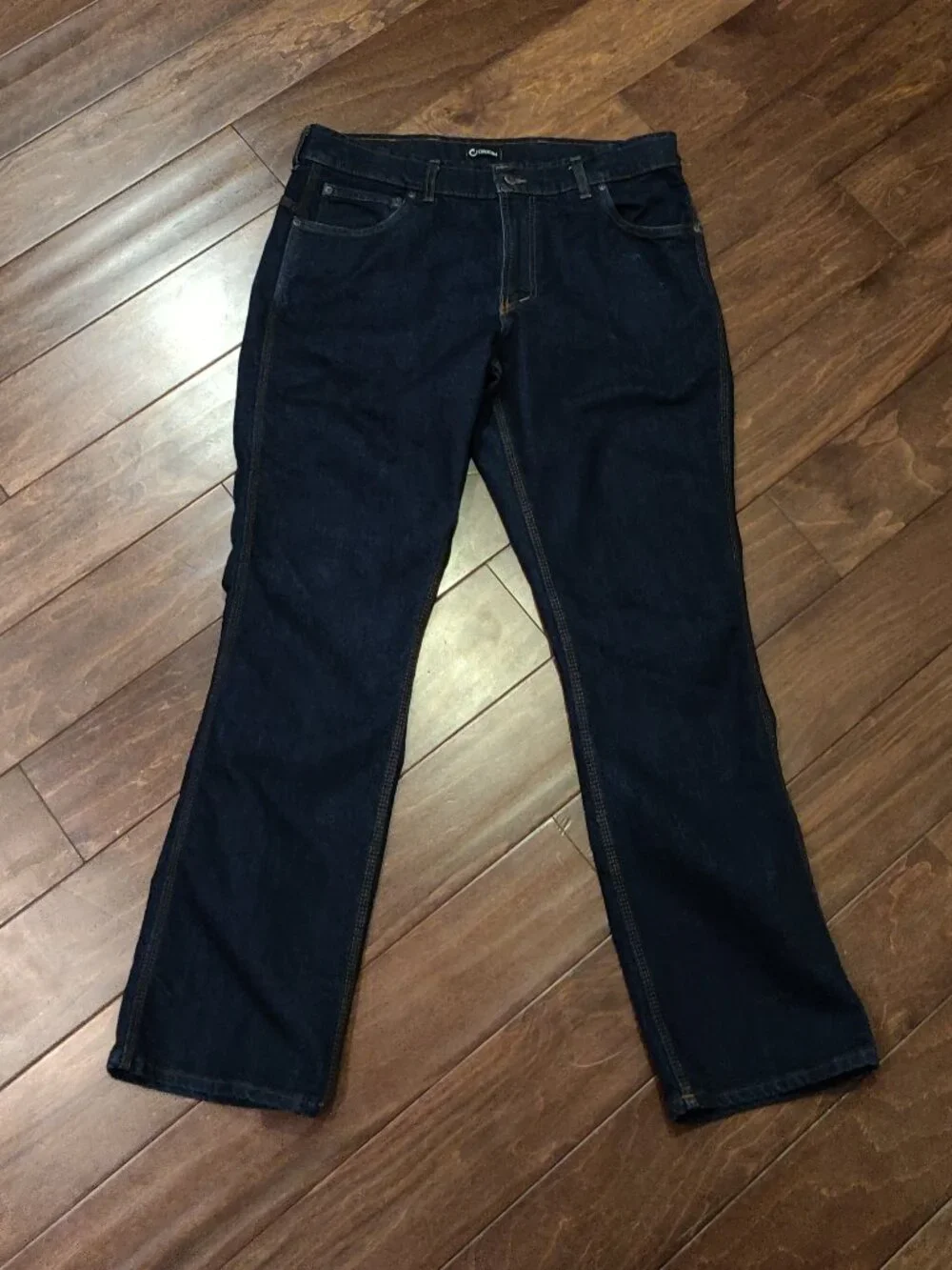 Origin Factory Maverick Work Jeans Boot Cut Size 36x34